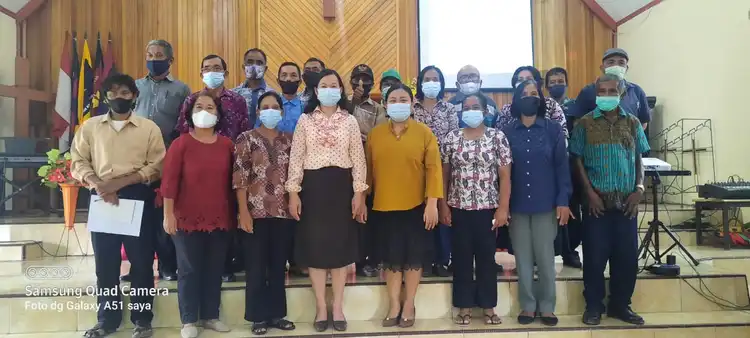 Foto seminar kata kunci bahasa Ija dan Taa